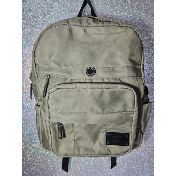 Steve Madden Handbags - Steve Madden SM‎ Olive Green Nylon Backpack Travel Bag